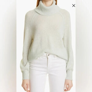 Toccin Cotton & Wool Blend Turtleneck Sweater